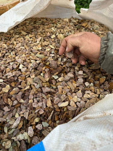 Златолит персиковый декоративная каменная крошка купить в Республике Алтай