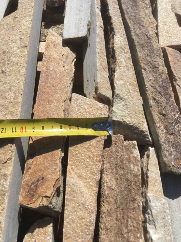 Горбушка златолит золотистый для облицовки купить в Республике Алтай