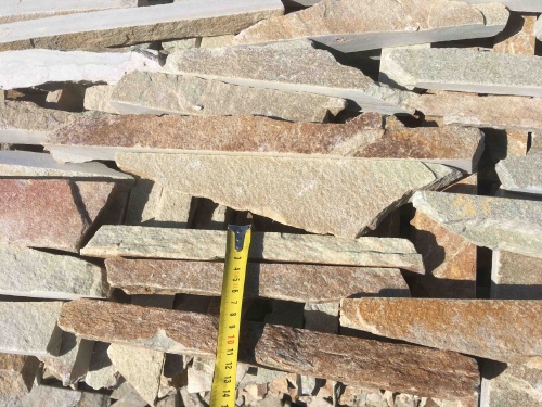 Горбушка златолит золотистый для облицовки купить в Республике Алтай