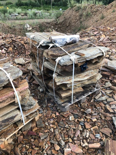 Плитняк кора дерева 50-100мм для пошаговых дорожек купить в Республике Алтай