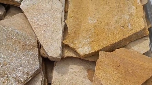Плитняк златолит жёлтый для фасада 1,5-3 см купить в Республике Алтай