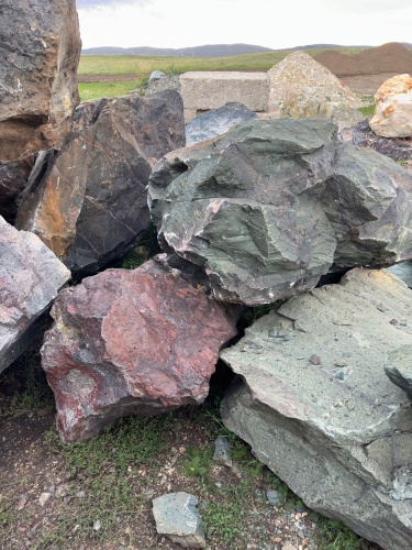 Камни для ландшафтного дизайна зелёные 10-60 килограмм купить в Республике Алтай