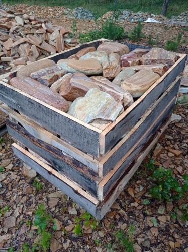 Златолит жёлтый, жёлто-зелёный глыбки и валуны для ланшафтного дизайна купить в Республике Алтай