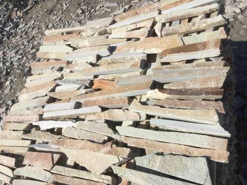 Горбушка златолит золотистый для облицовки купить в Республике Алтай