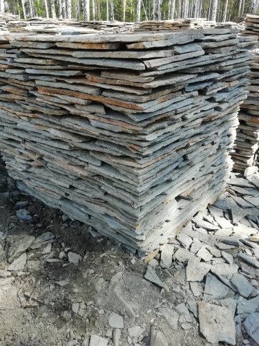 Плитняк златолит Уральский для цоколя, отмостки купить в Республике Алтай