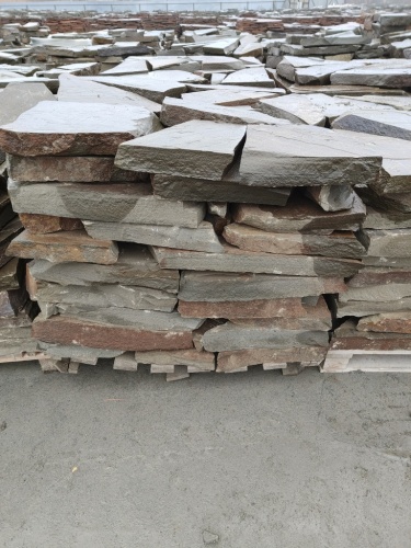 Плитняк песчаник серо-зелёный для мощения 60-65 мм купить в Республике Алтай